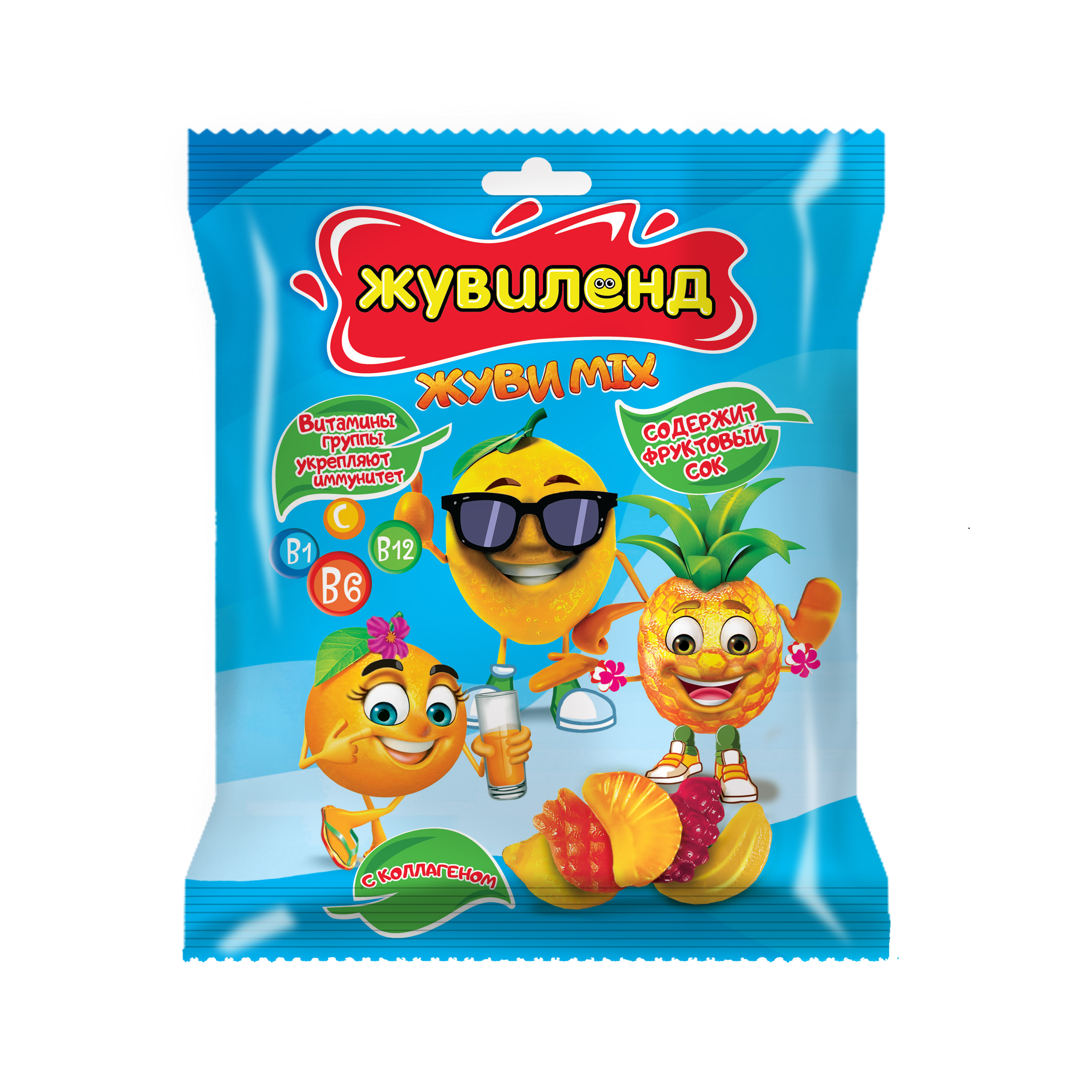Жувиленд «ЖувиMix», 120г